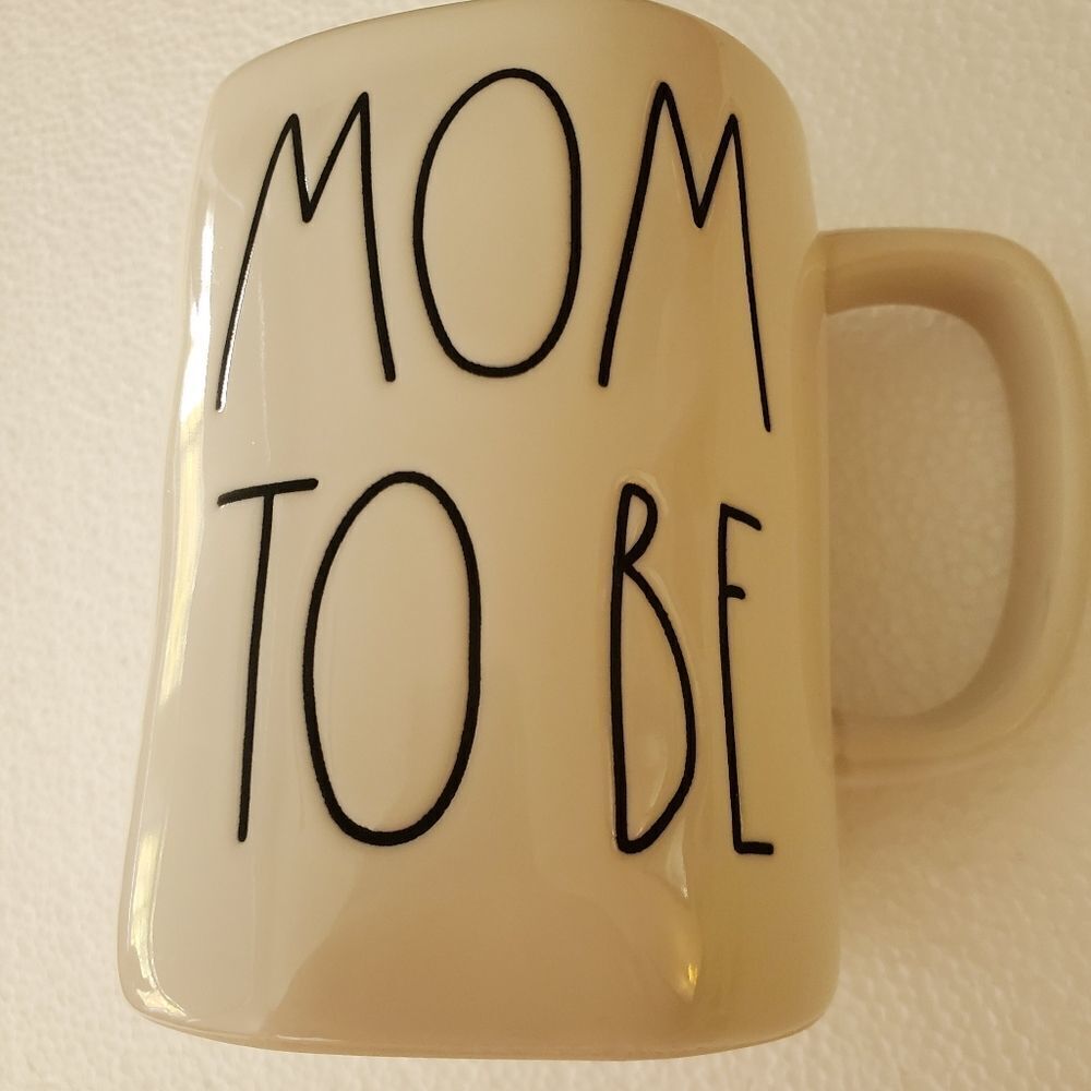 Rae Dunn "MOM TO BE" Mug / Cup 16 oz NEW